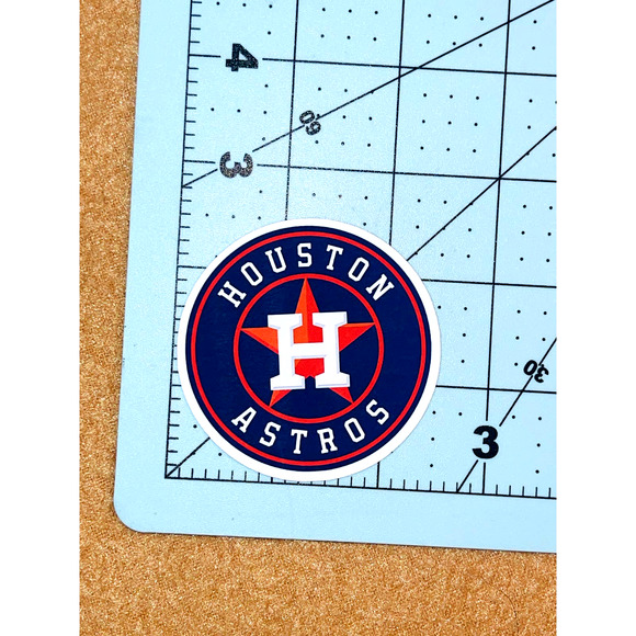 Astros High Quality Water Resistant Sticker Decal Multiple Sizes Available - Picture 3 of 4